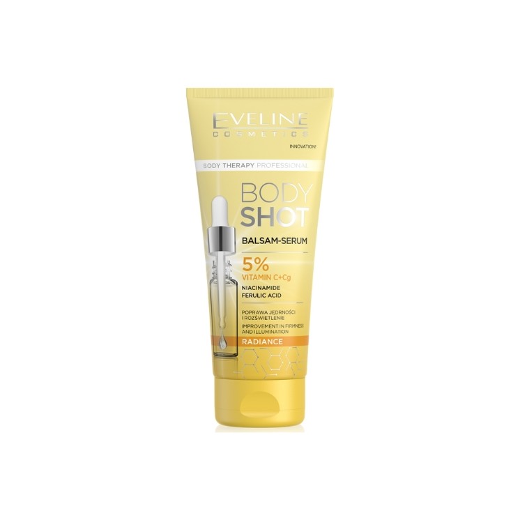Eveline BodyShot Balsam - sérum corporel 5 % Vitamine C+Cg 200 ml