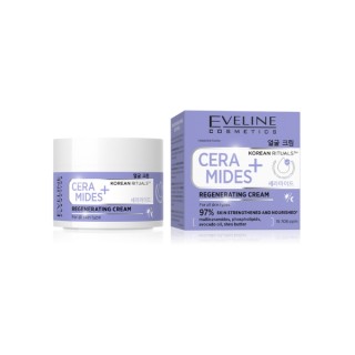 Регенеруючий крем для обличчя Eveline Korean Rituals Ceramides+ 50 мл