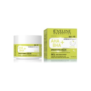 Крем для обличчя Eveline Korean Rituals AHA BHA + розгладжуючий 50 мл