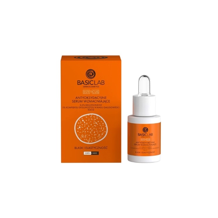 Sérum visage antioxydant fortifiant BasicLab Esteticus 15 ml