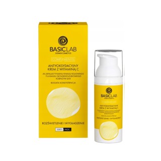 BasicLab Complementis Antioxidant Gezichtscrème met Vitamine C, rijke consistentie, 50 ml