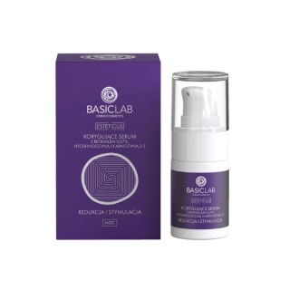 BasicLab Esteticus Correcting Serum with Retinal 0.0 7% , Phytophsingosine and Carnosine 2.0 15 ml