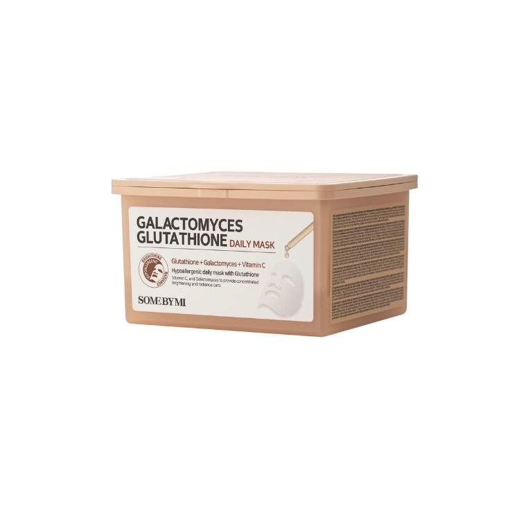 Lot de 30 masques quotidiens en tissu Some By Mi Galactomyces Glutathione