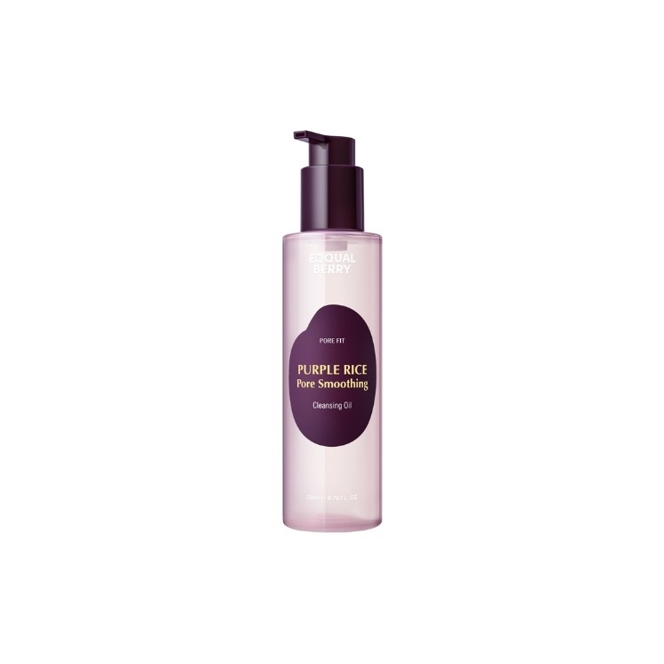 Eqqualberry Purple Rice Smoothing Makeup Removal Oil 200 ml