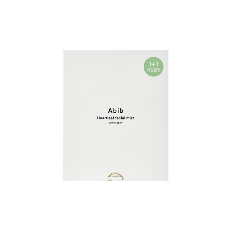 Зволожувальний спрей для обличчя Abib Heartleaf - 150 мл + змінний блок 150 мл