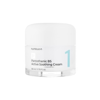 Numbuzin No.1 Pantotheenzuur B5 Verzachtende Gezichtscrème 80 ml
