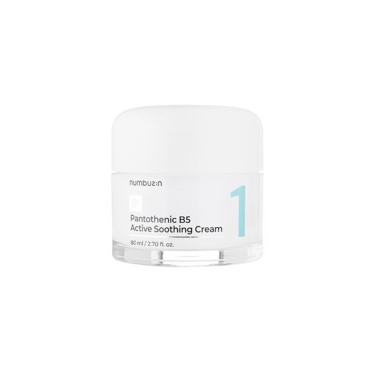 Numbuzin No.1 Pantothénique B5 Crème Visage Apaisante 80 ml