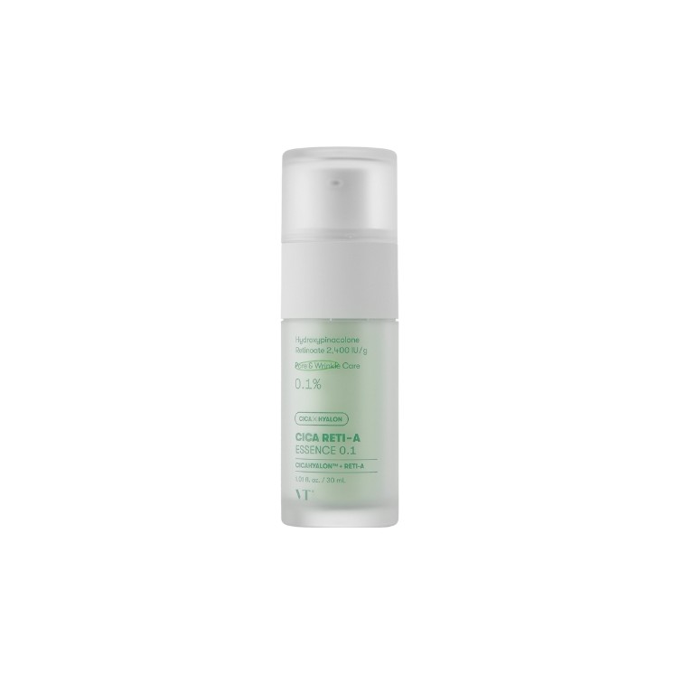 Есенція для обличчя VT Cosmetics Cica Reti-A Essence 0.1 1% з ретинолом 30 мл