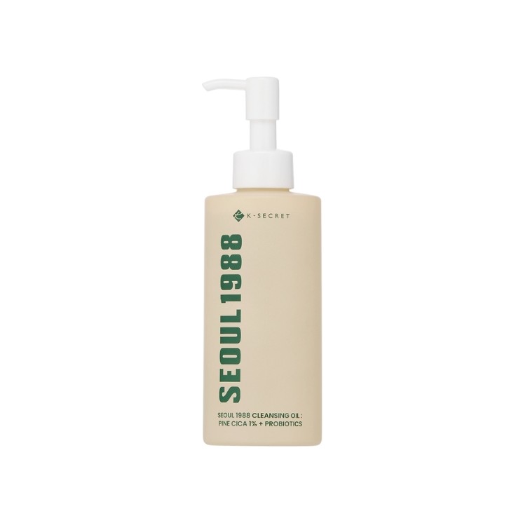 K SECRET SEOUL 1988 Очищувальна олія: Pine Cica 1% + пробіотики Олія для зняття макіяжу 200 мл