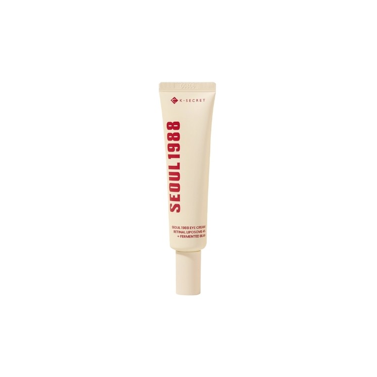 Cream шкіри навколо очей K- SECRET SEOUL 1988: з ліпосомами сітківки 4% + ферментованими бобами, що підтягують шкіру навколо оче