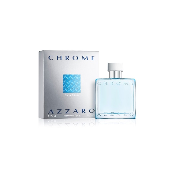 Azzaro Chrome Eau de Toilette pour Homme 50 ml