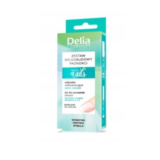 Kit de restauration d'ongles 3 en 1 Delia Perfect Nails