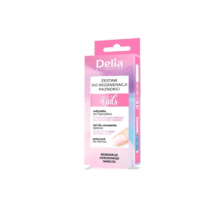 Набір для регенерації нігтів Delia Perfect Nails 3-в-1
