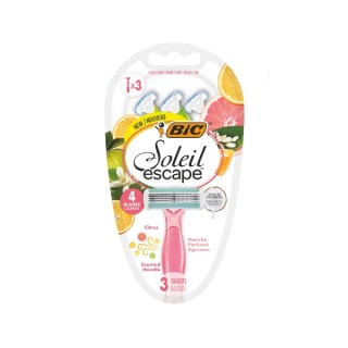 BIC Soleil Escape Citrus Razors 3 Pack