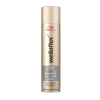 Wellaflex Shiny & Hold Hairspray / 5 / 250 ml