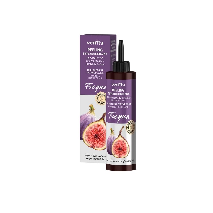 Ферментний Peeling Venita Trichological для шкіри голови Ficyna 100 мл