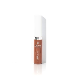 Miya Cosmetics myLIPgloss Gloss à lèvres hydratant naturel aux huiles, cires et vitamines Nude 9 ml