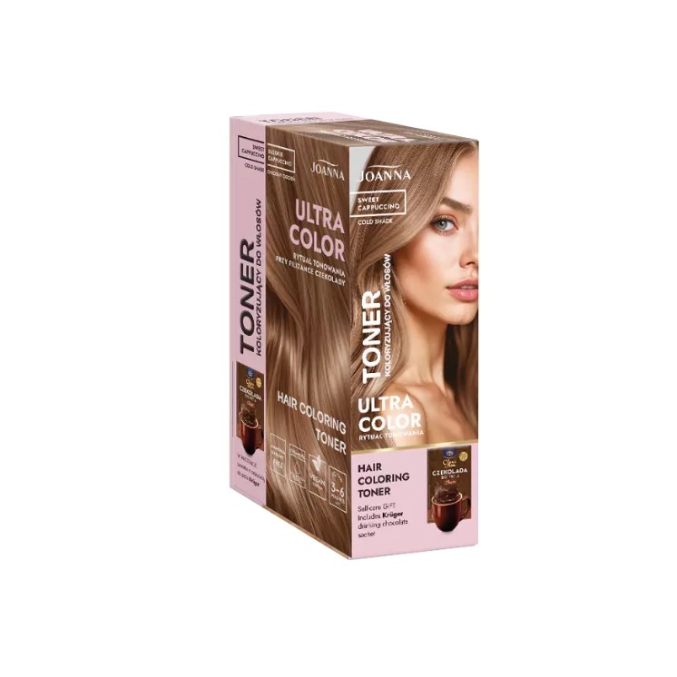 Тонік для волосся Joanna Ultra Color Sweet Cappuccino 100 г
