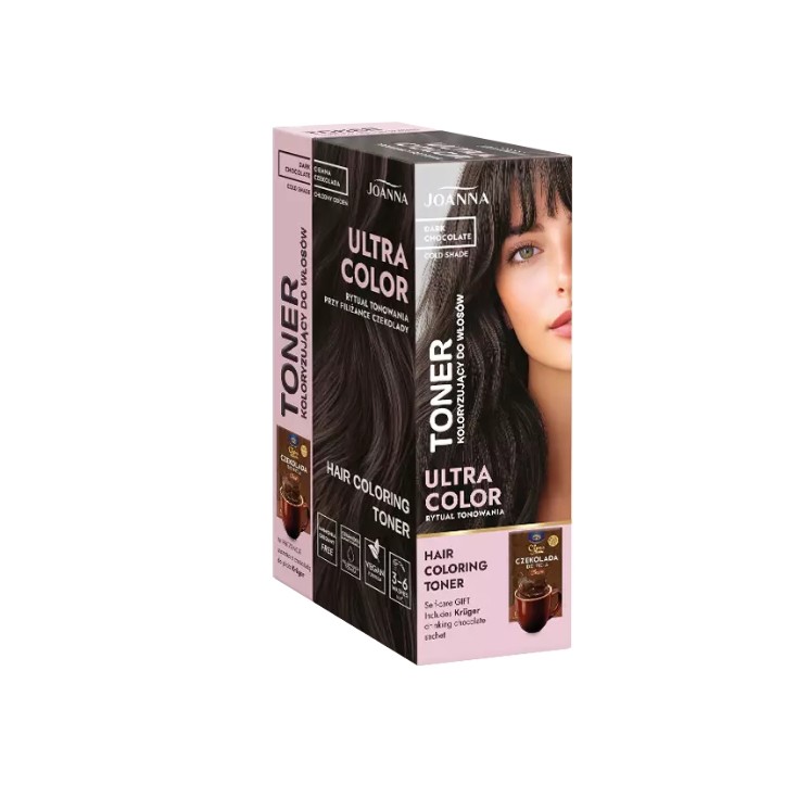 Tonique capillaire Joanna Ultra Color Chocolate Dark 100 g