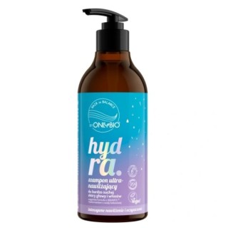 Ультразволожуючий шампунь OnlyBio Hair in Balance Hydra для дуже сухої шкіри голови та волосся 400 мл