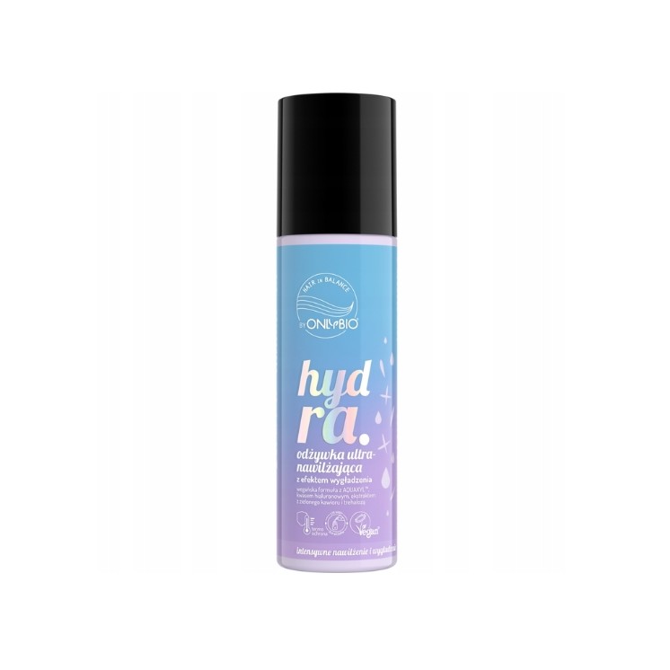 Ультразволожуючий розгладжуючий кондиціонер OnlyBio Hair in Balance Hydra 200 мл