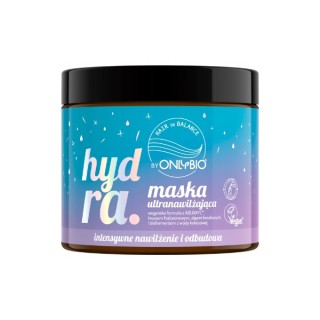 Ультразволожувальна маска для волосся OnlyBio Hair in Balance Hydra 400 мл
