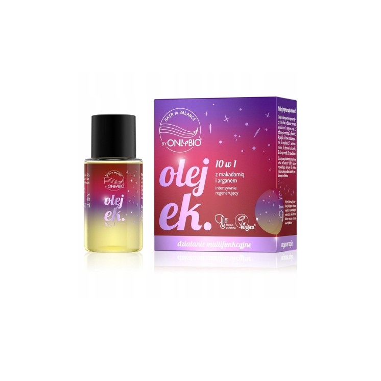 OnlyBio Hair in Balance 10in1 Regenerating Hair Oil 20ml