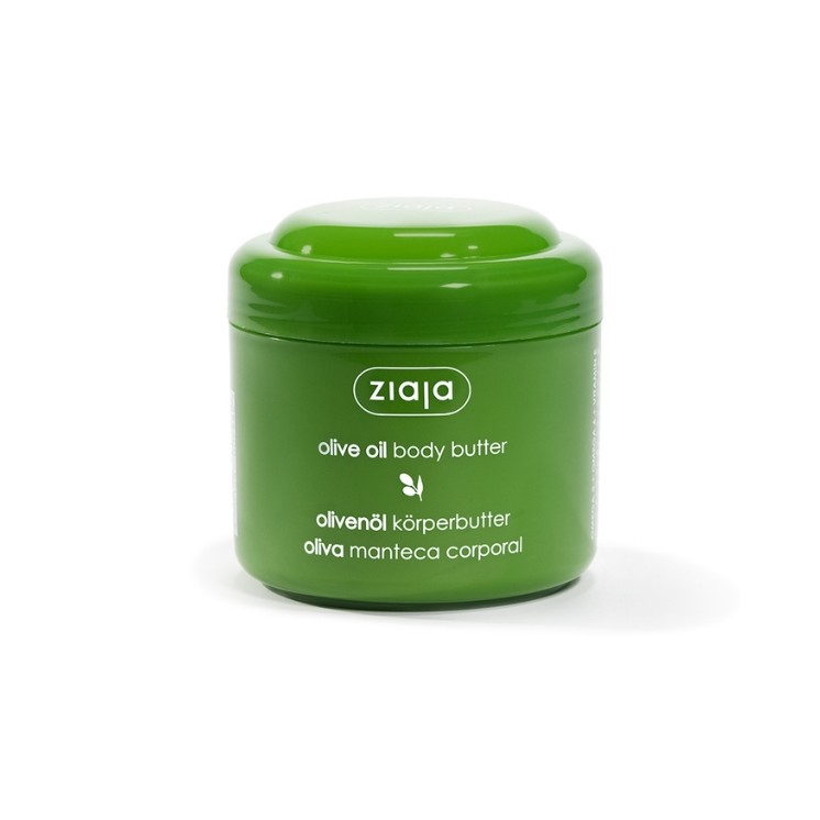 Beurre corporel Ziaja Olive Liporegénération cutanée Oméga 3, 6 + Vitamine E 200 ml
