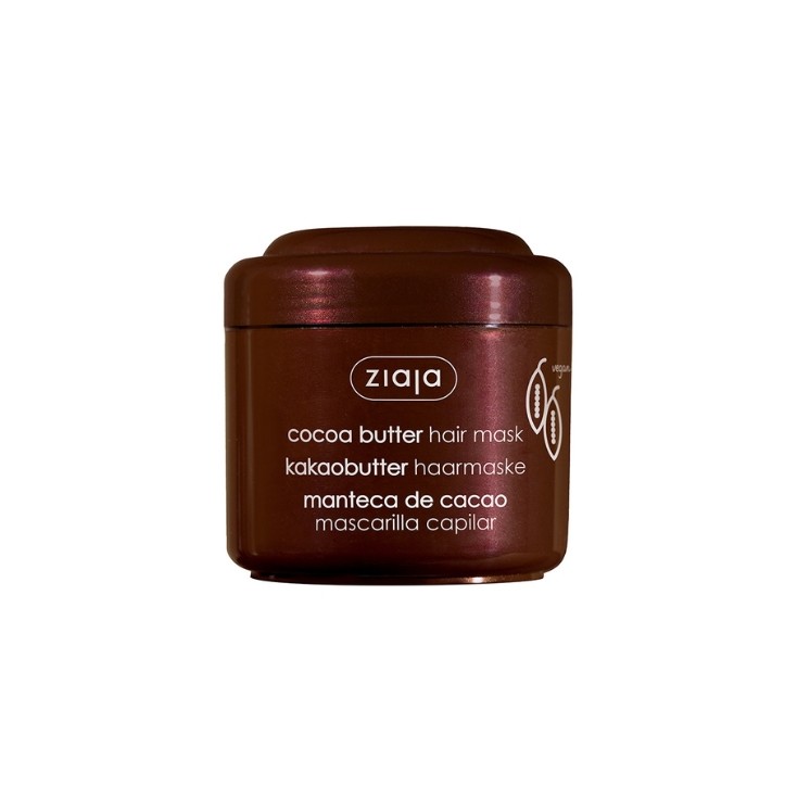Ziaja Masque lissant au beurre de cacao pour cheveux secs et abîmés 200 ml