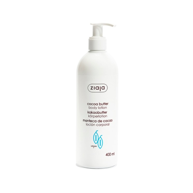Ziaja Cocoa Butter Body Milk for Normal, Dry and Sensitive Skin 400 ml