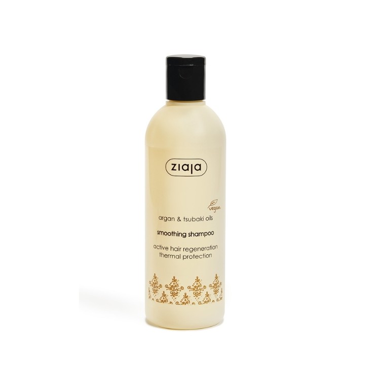 Ziaja Argan Shampooing lissant aux huiles d'argan et de tsubaki 300 ml