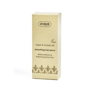 Ziaja Argan Satin Smoothing Hair Serum Behandeling met Argan en Tsubaki Oliën 50 ml