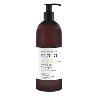 Ziaja Baltic Home Spa Witalizacja Gel 3in1 для вмивання обличчя, тіла та волосся 500 мл