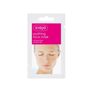 Ziaja Beruhigende Gesichtsmaske mit rosa Tonerde 7 ml