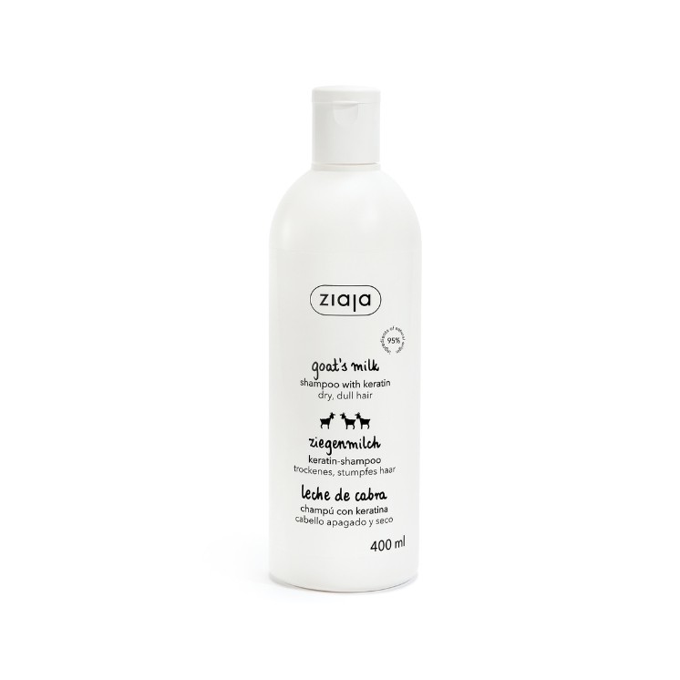 Ziaja Goat Milk Hair Shampoo with Keratin 400 ml