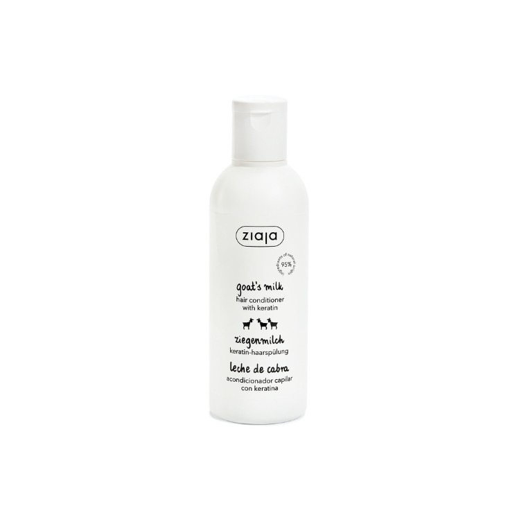 Après-shampoing au lait de chèvre Ziaja avec kératine 200 ml