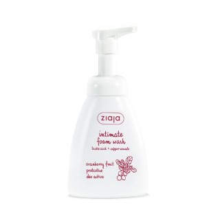 Ziaja Intima Mousse Normalisante pour l'Hygiène Intime Nectar de Canneberge 250 ml