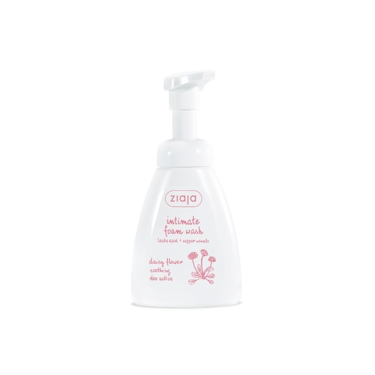 Ziaja Intima Soothing Foam for Intimate Hygiene Daisy Flower 250 ml