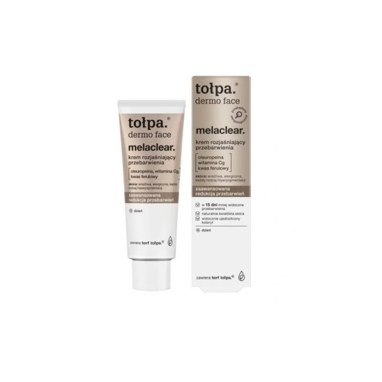 Tołpa Dermo Face Melaclear Day face cream brightening discolorations 40 ml