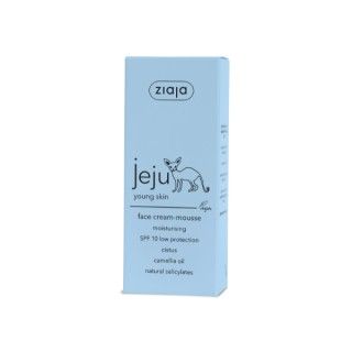 Ziaja Jeju білий денний мус для обличчя SPF10 з низьким рівнем захисту 50 мл