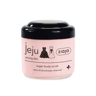 Peeling corporel au sucre noir Ziaja Jeju 200 ml