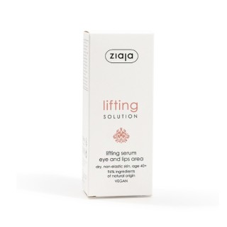 Сироватка для активного ліфтингу Ziaja Lifting Solution для зони навколо очей та губ 30 мл