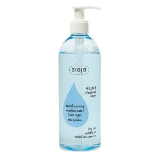 Ziaja Hydraterende Make-up Remover Micellaire Fluid voor Gezicht en Ogen 390 ml