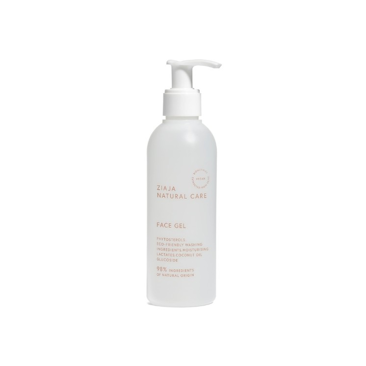 Гель для очищення обличчя Ziaja Naturally 190 мл