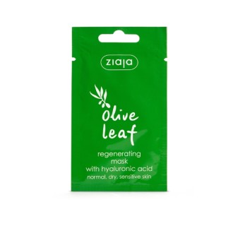 Ziaja Grüne Olivenblätter Regenerierende Gesichtsmaske mit Hyaluronsäure 7 ml