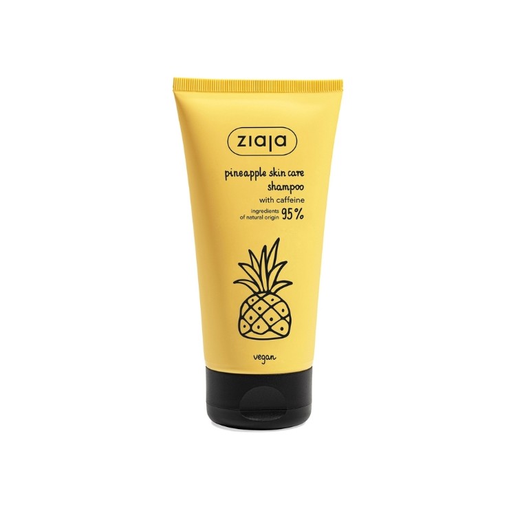 Shampoing à l'ananas Ziaja avec caféine 160 ml
