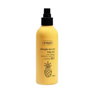 Ziaja Pineapple Body Mist with Caffeine in a spray 200 ml