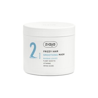 Ziaja Masque Capillaire Lissant aux Feuilles de Baobab 350 ml
