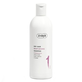 Ziaja Owoc granatu Szampon do włosów nawilżenie 400 ml