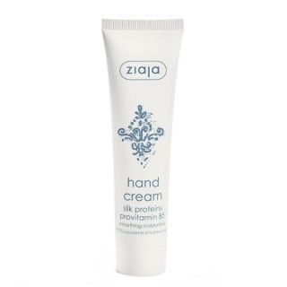 Crème pour les mains Ziaja Silk aux protéines de soie et à la provitamine B5 100 ml